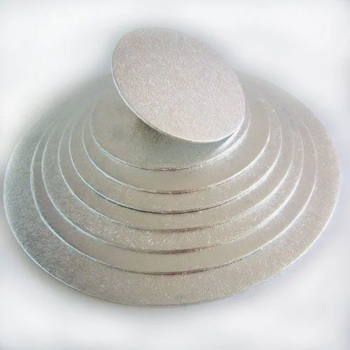 FunCakes Cake Drum Round Ø 33 cm Silver