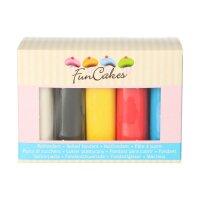 FunCakes Fondant Multipack -Prim&auml;rfarben- -5x100g-