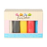 FunCakes Fondant Multipack -Prim&auml;rfarben- -5x100g-