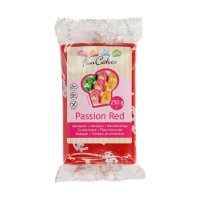 FunCakes Marzipan -Passion Red- -250g-