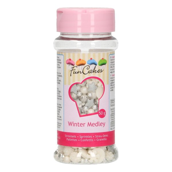 FunCakes Sprinkle Medley -Winter- 50g