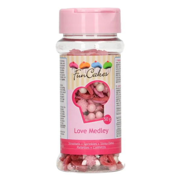 FunCakes Sprinkle Medley -Love- 50g