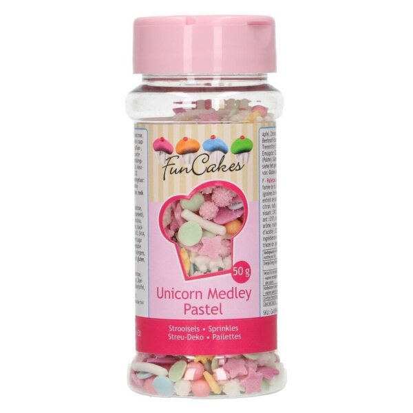 FunCakes Sprinkle Medley -Pastell Unicorn- 50g