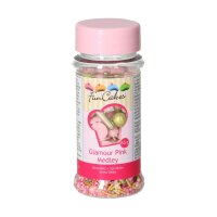 FunCakes Sprinkle Medley -Glamour Pink- 65g