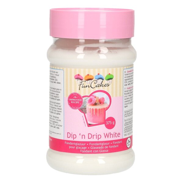 FunCakes Dip n Drip Wei&szlig; 375g