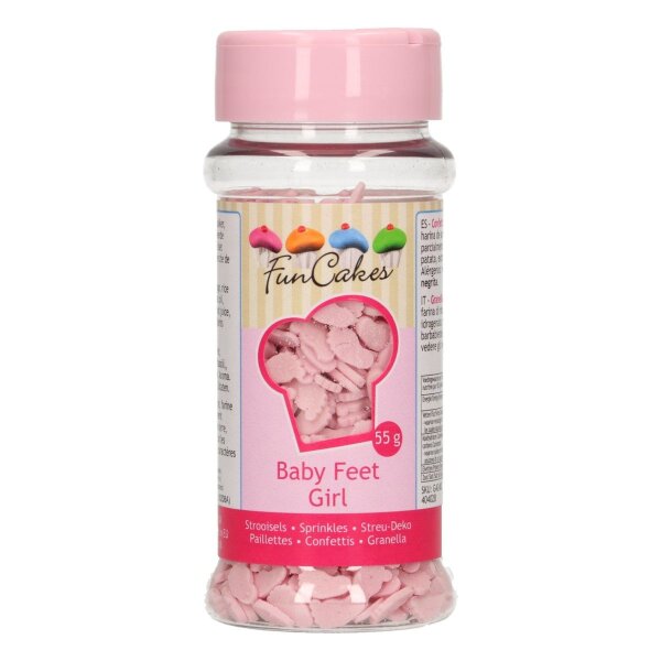 FunCakes Baby-F&uuml;&szlig;chen Girl 55g