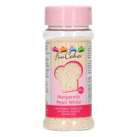 FunCakes Nonpareils  -Perlmutt wei&szlig;- 80 g