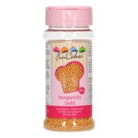 FunCakes Nonpareils -Gold- 80 g