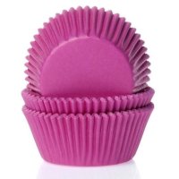 House of Marie Baking Cups Pink - pk/50