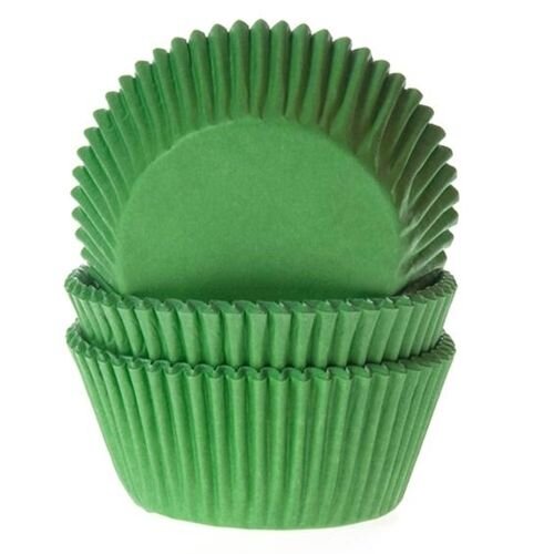 House of Marie Baking Cups Grass Green - pk/50