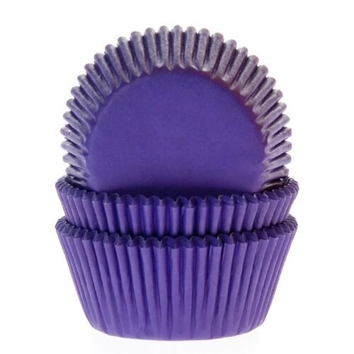 House of Marie Baking Cups Lila/Violett - pk/50