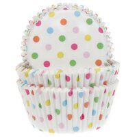 House of Marie Baking Cups Confetti - pk/50