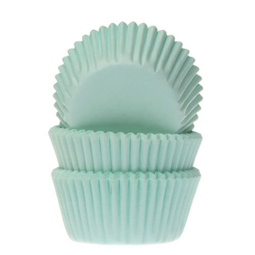 House of Marie Baking Cups Mini Mint - pk/60