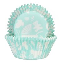 House of Marie Baking Cups Baby Mintgrün - pk/50