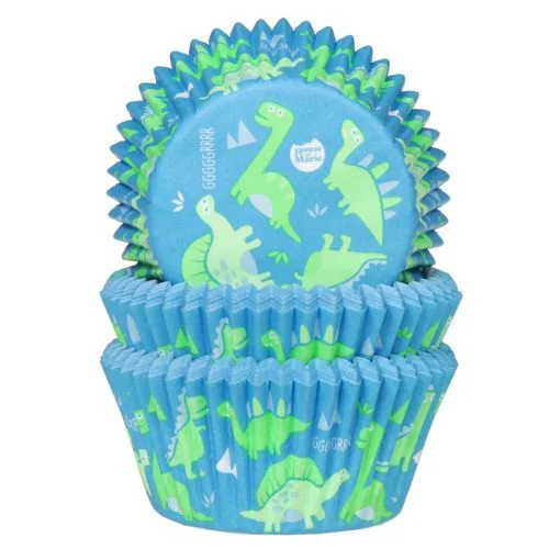 House of Marie Baking Cups Dinosaurier - pk/50