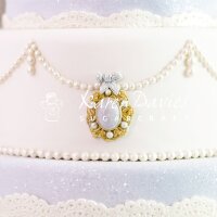 Karen Davies Silicone Mould - Pearl Border