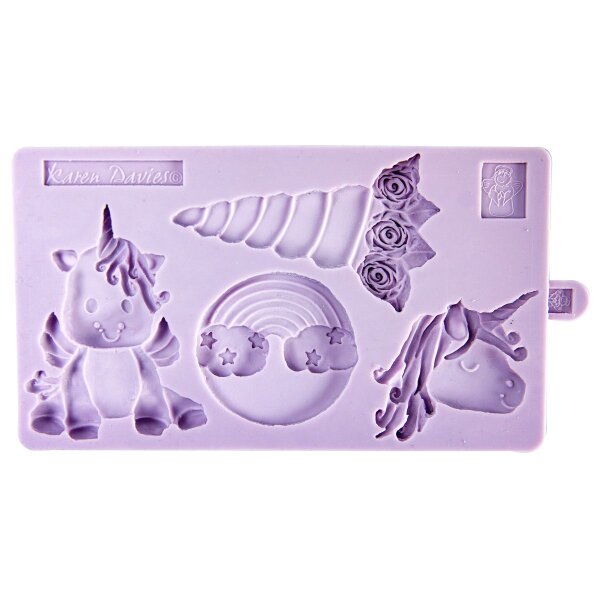 Karen Davies Silicone Mould - Unicorn Cookie