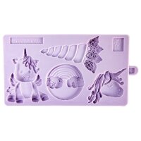 Karen Davies Silicone Mould - Unicorn Cookie