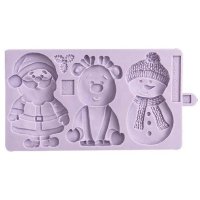 Karen Davies Silicone Mould - Christmas Cookie Mold