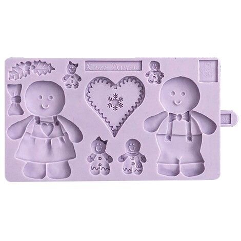 Karen Davies Silicone Mould - Gingerbread Cookie