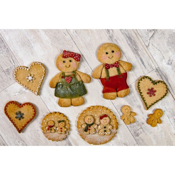 Karen Davies Silicone Mould - Gingerbread Cookie