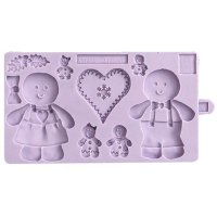 Karen Davies Silicone Mould - Gingerbread Cookie