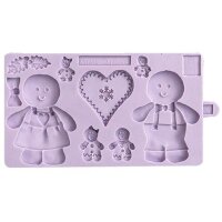 Karen Davies Silicone Mould - Gingerbread Cookie