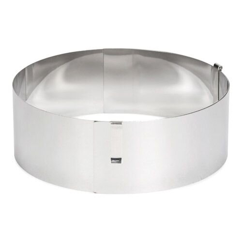 Patisse Einstellbare Backrand Rund Ø 13-31cm