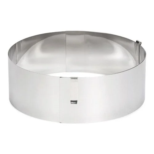 Patisse Einstellbare Backrand Rund Ø 13-31cm