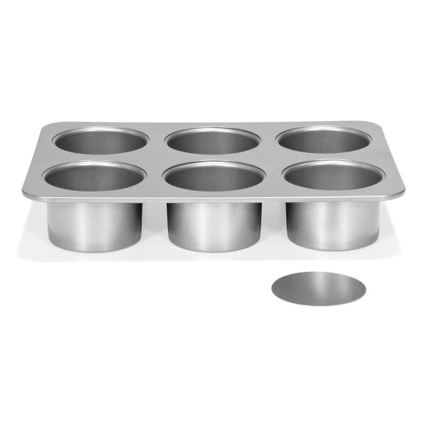 Patisse Silver-Top Mini Cheesecake Pan Loose Ø 8cm