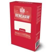 Renshaw Rolled Fondant Extra 1kg -White-