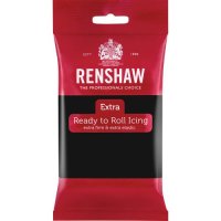 Renshaw Rollfondant 250g -Black-