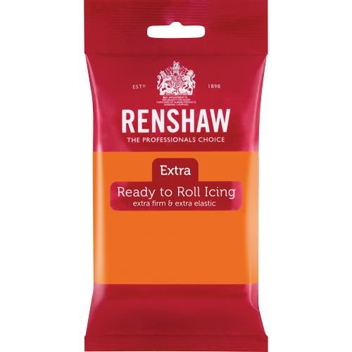 Renshaw Rollfondant 250g -Orange-