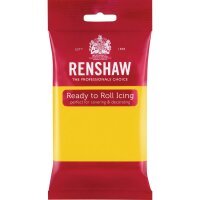 Renshaw Rolled Fondant Pro 250g - Yellow