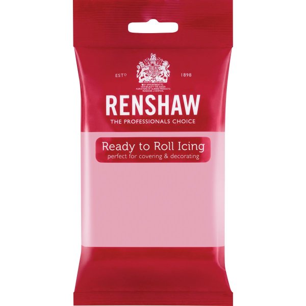 Renshaw Rolled Fondant Pro -Pink- -250g-