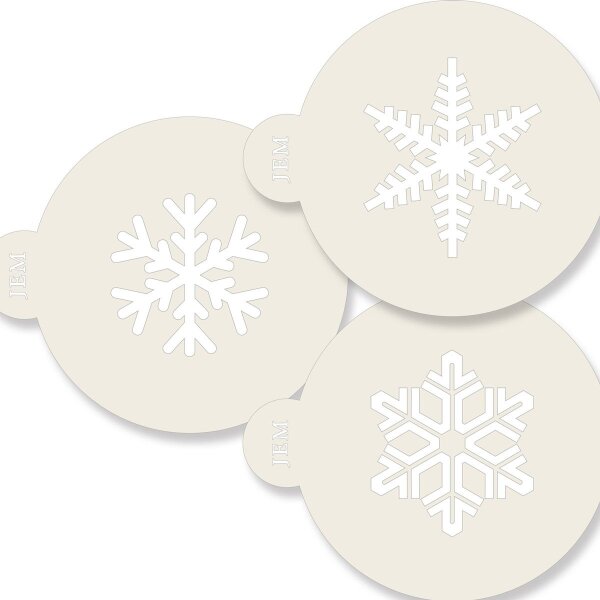 JEM Stencil Snowflakes Set/3