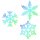 JEM Stencil Snowflakes Set/3