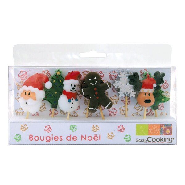 Scrapcooking Candles Christmas Set/8