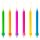 PartyDeco Candles Colorful Set/6