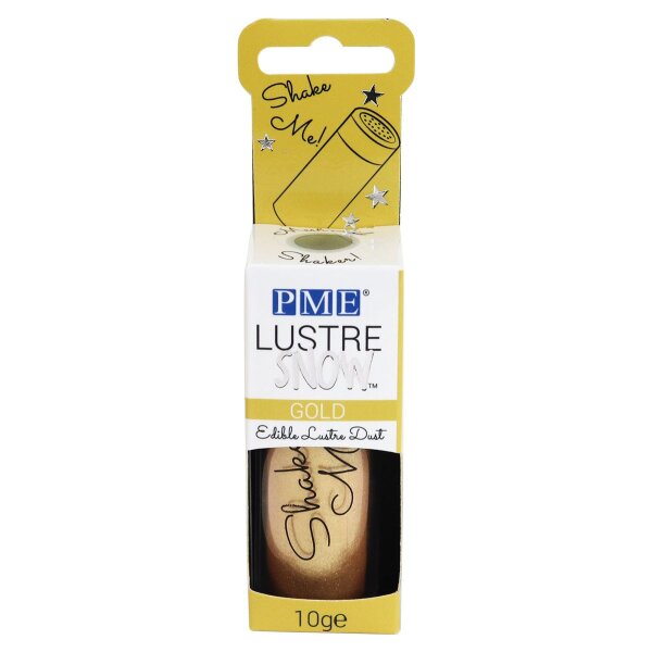 PME Lustre Snow Edible Dust - Gold - 10g